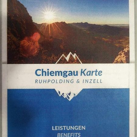 Studio App. 337 Mit Blick Auf Die Berge Inzell Exterior foto